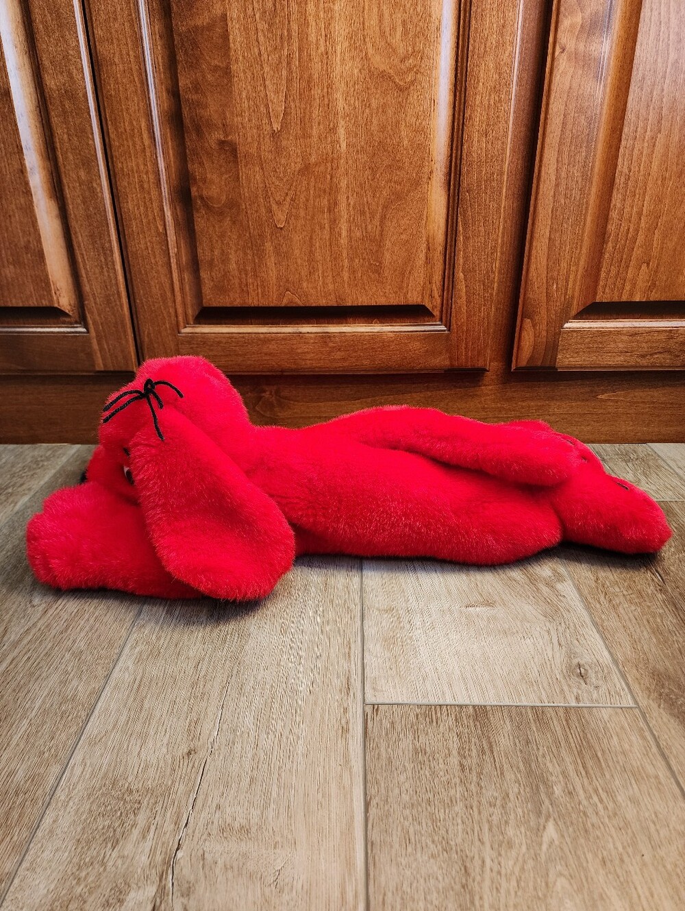 Vintage Scholastic Side Kicks Clifford the Big Red Dog 1997 Stuffed Animal Plush - Picture 4 of 8